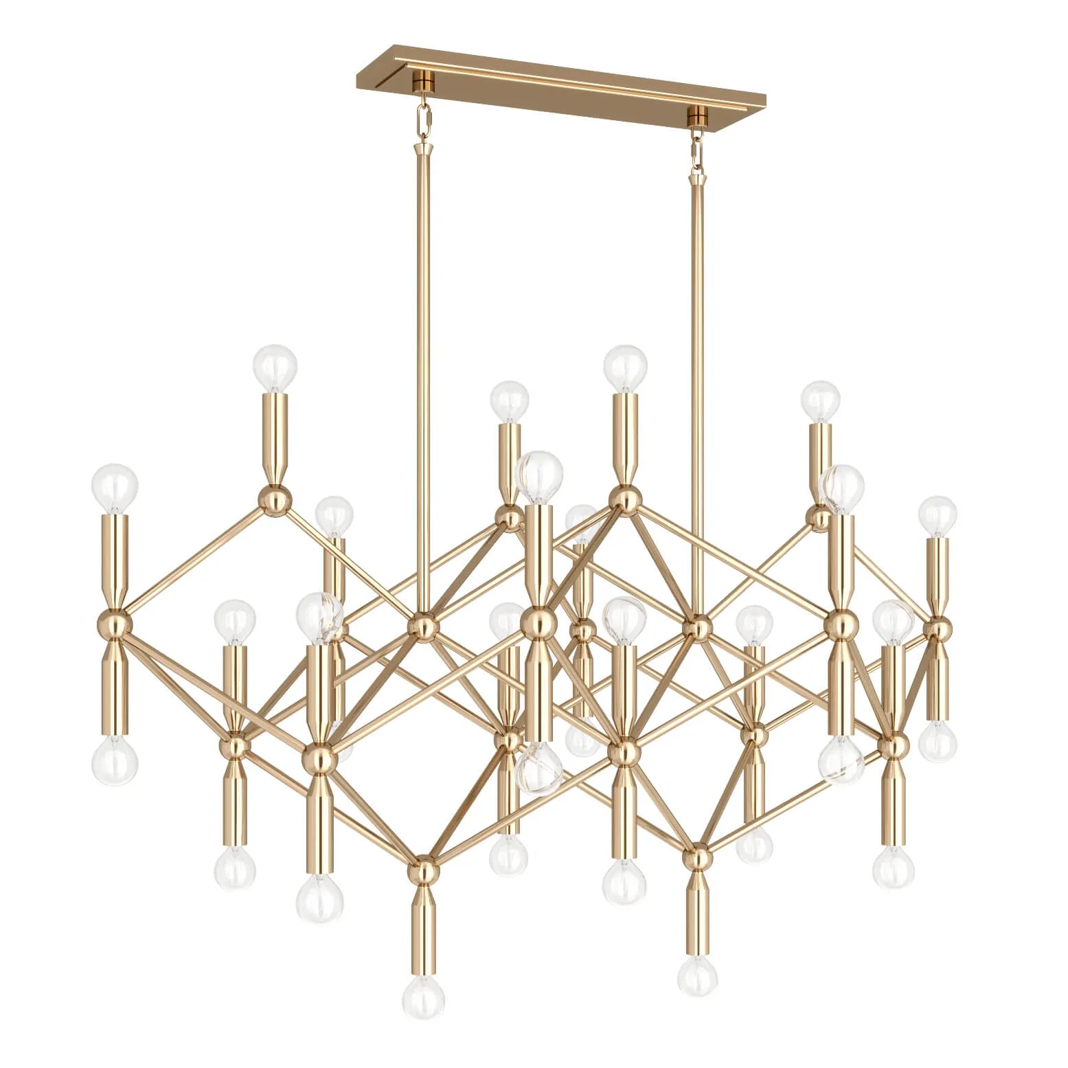 lighting - Chandelier Robert Abbey Z399 3D Model