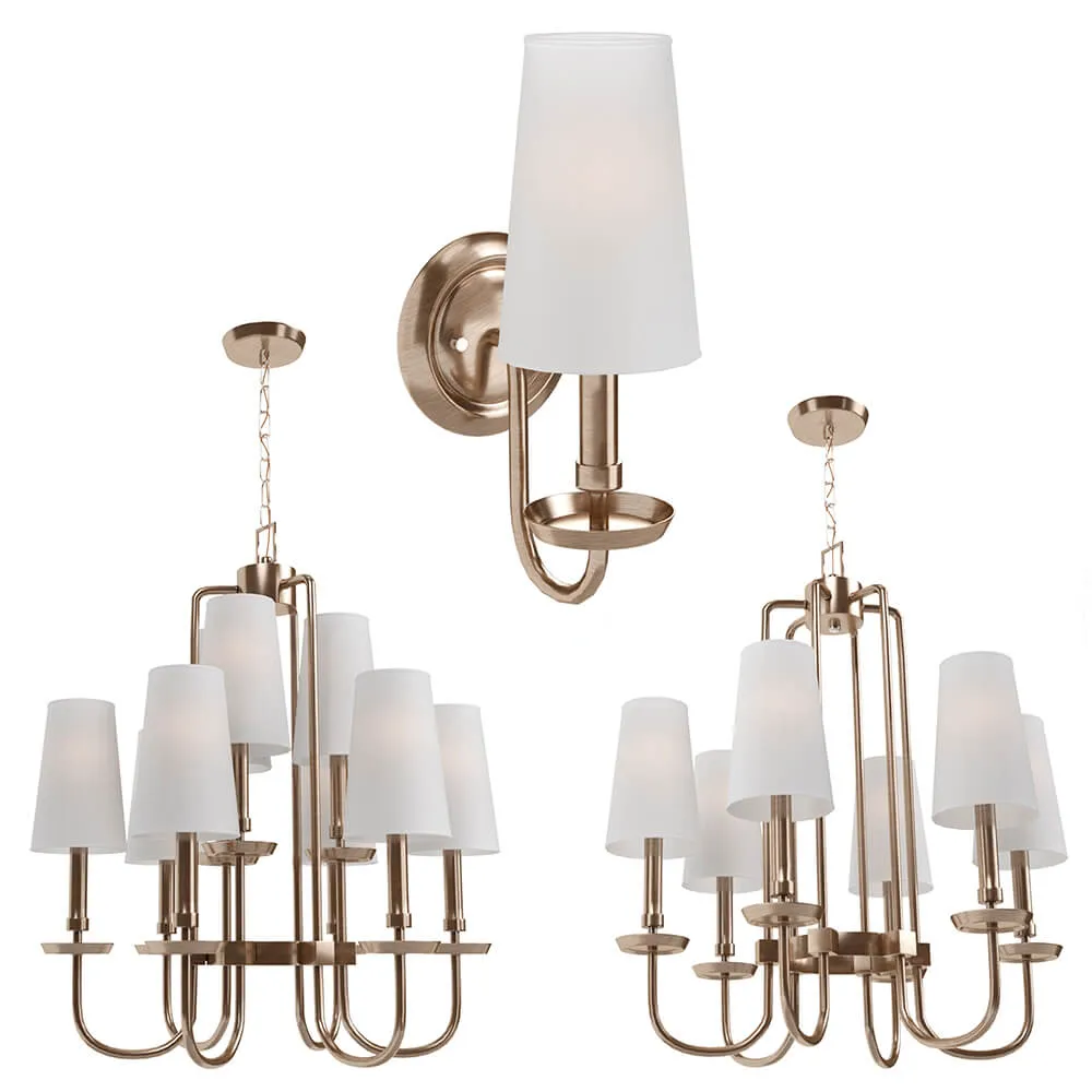 lighting - Chandeliers and wall lamps/bra PARK HARBOR 3D Model