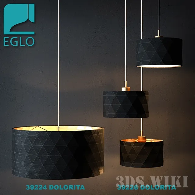 lighting - Chandeliers - EGLO DOLORITA 39224 39224 3D Model