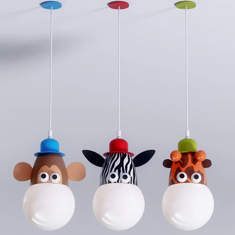 lighting - CHILDREN'S LIGHTING MASSIVE ZOO 3D Model