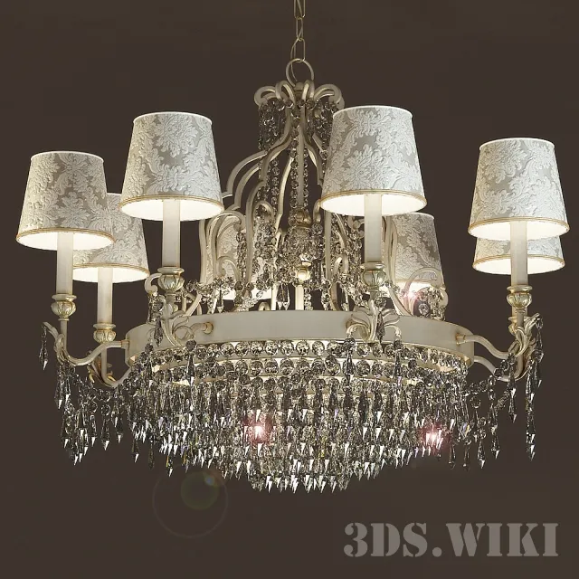 lighting - Classic chandelier 3D Model