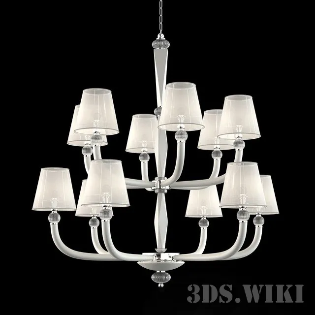 lighting - classic chandelier 3D Model