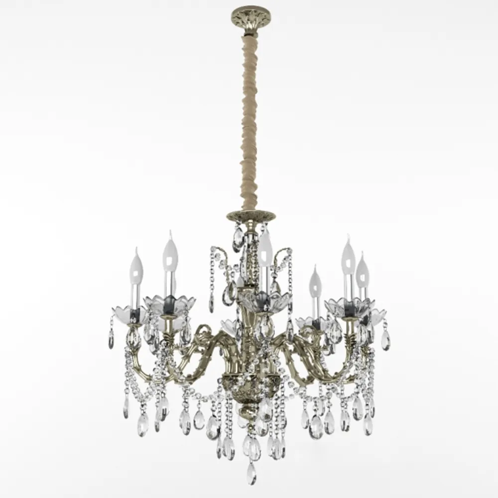lighting - Classic chandelier Chiaro Versache 3D Model
