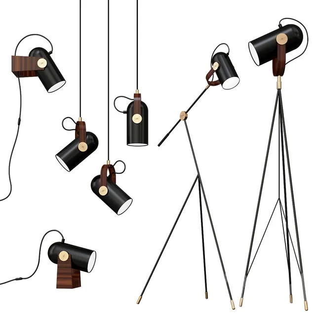 lighting - Collection of Carronade 3D Model