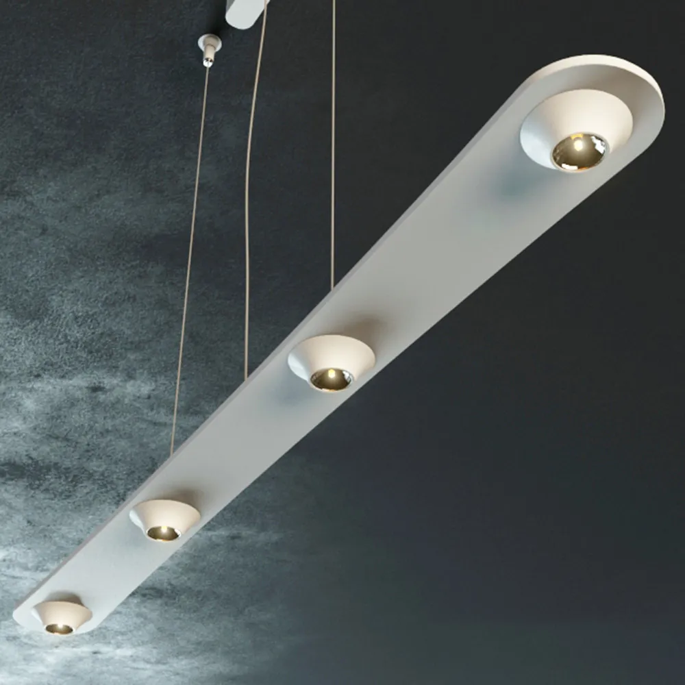 lighting - Contemporary pendant light for interior 3D Model