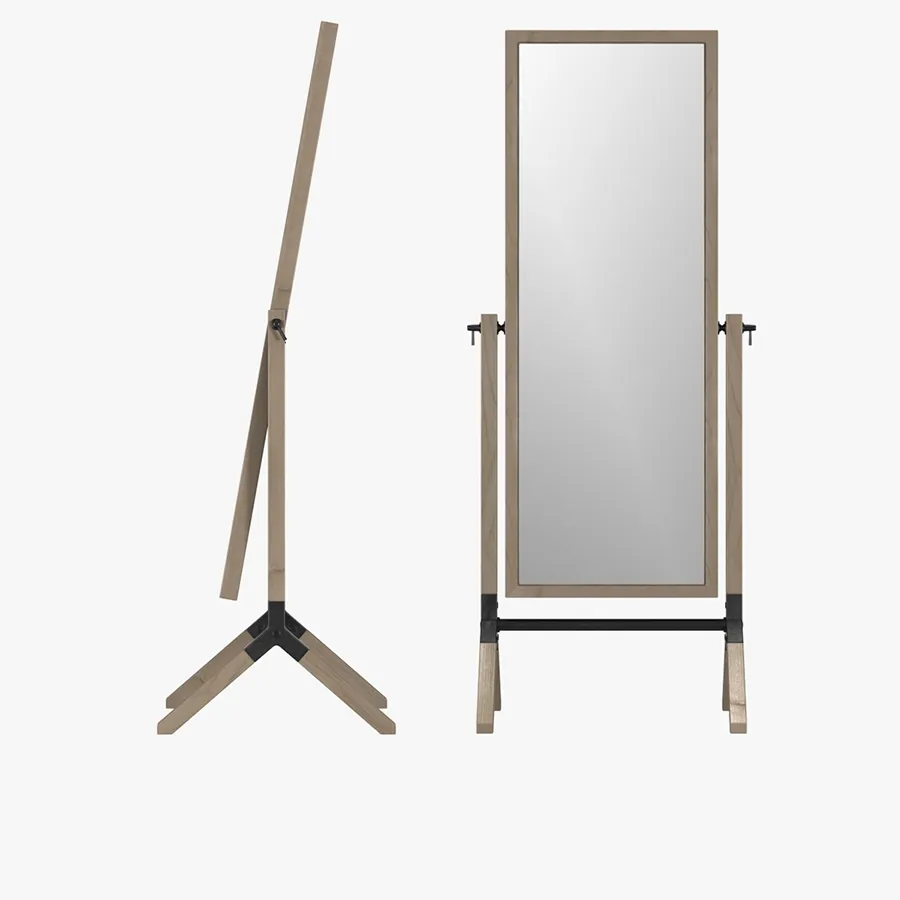 lighting - Crate and  Barre - Malvern Cheval floor mirror 3D Model