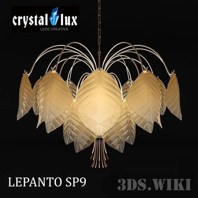 lighting - Crystal  chandelier 3D Model