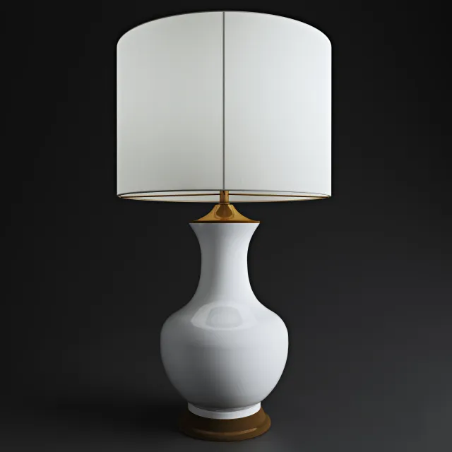 lighting - Curreycodealers table lamp 02 3D Model