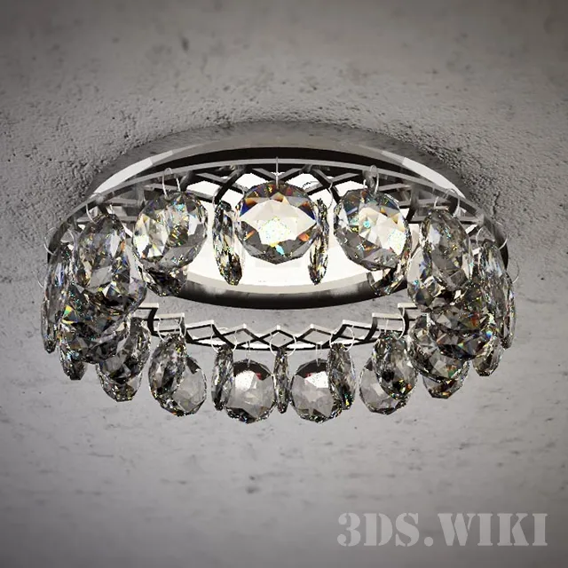 lighting - Сrystal spotlight 3D Model