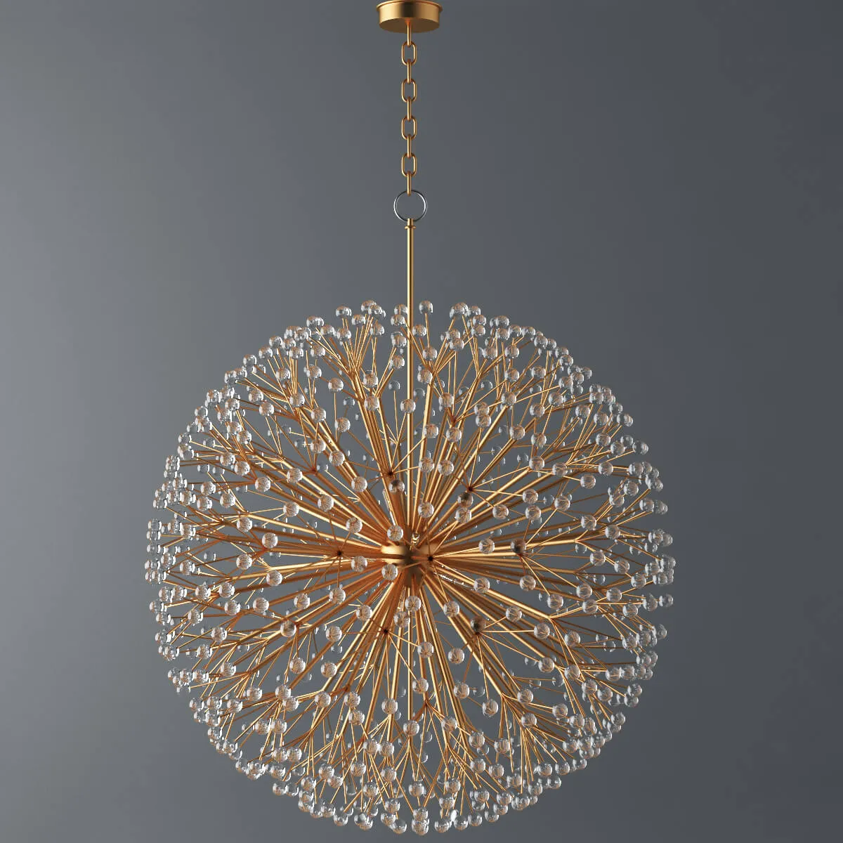 lighting - Dandelion chandelier 06 3D Model