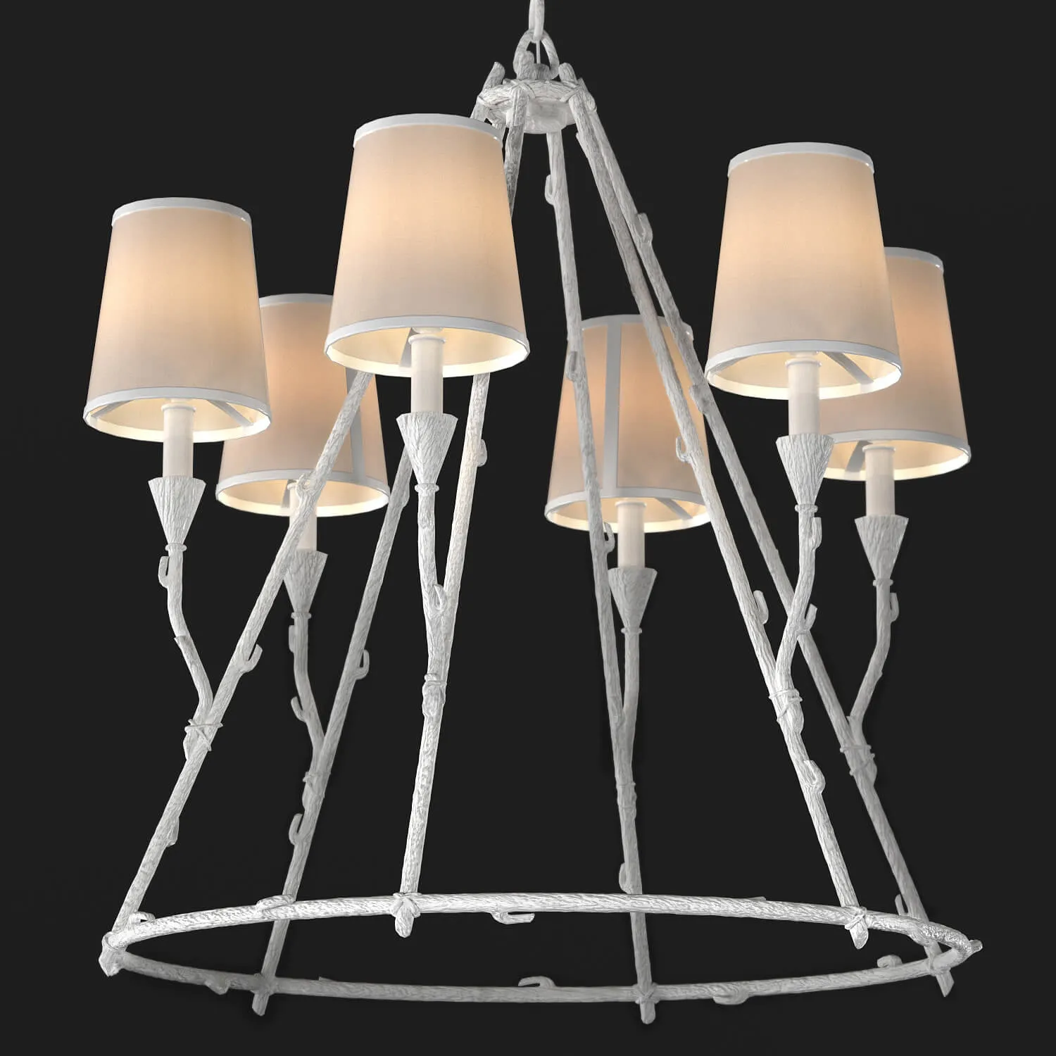 lighting - Darise chandelier 08 3D Model