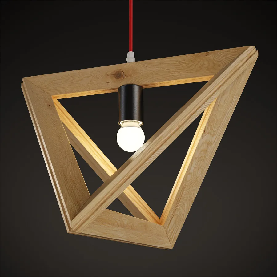 lighting - Diagona chandelier 3D Model