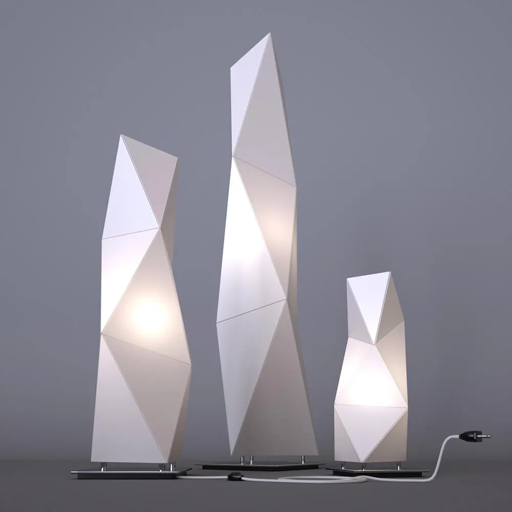 lighting - Diamond table lamps 3D Model