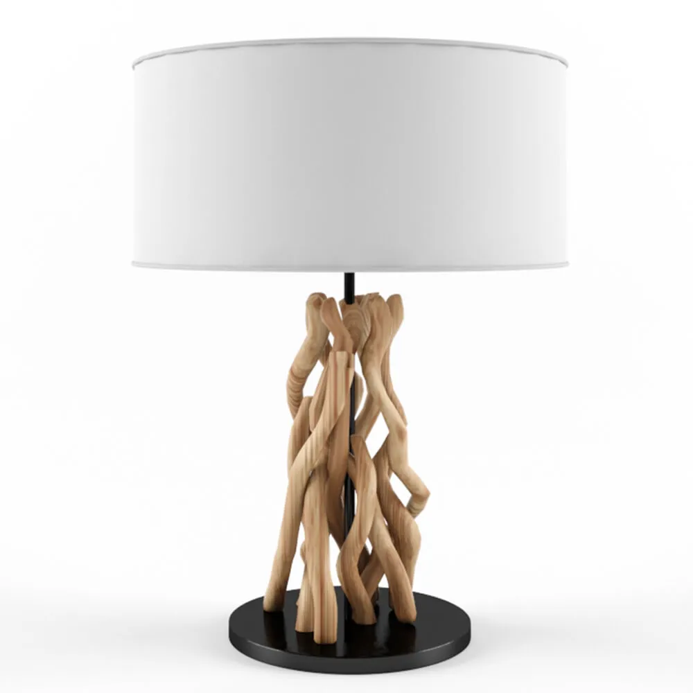 lighting - Driftwood Table Lamp 3D Model
