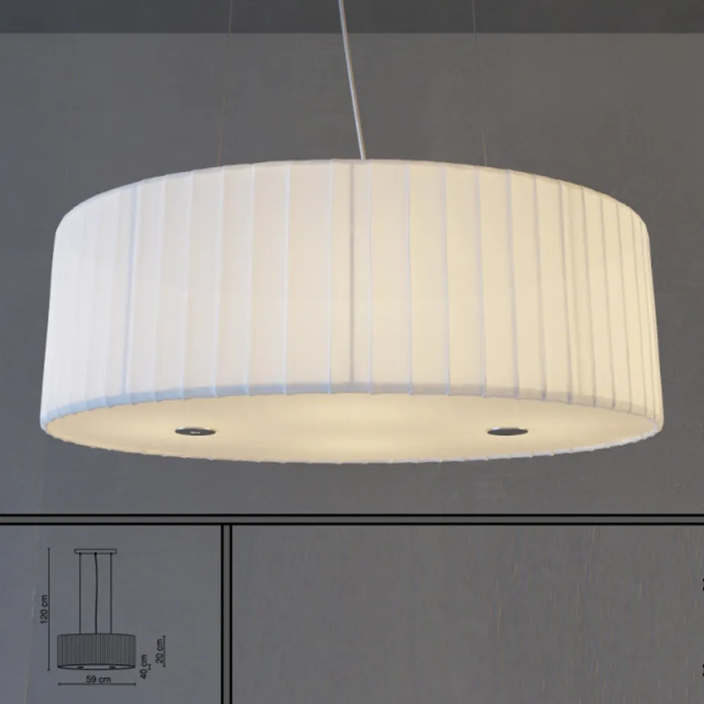 lighting - Drum pendant lamp 3D Model