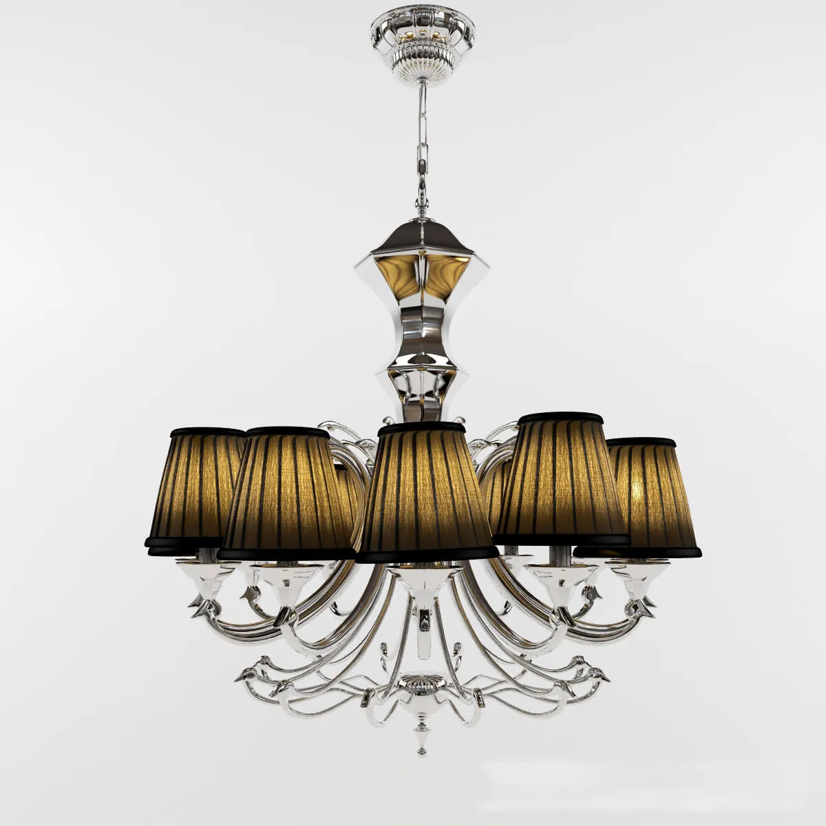 lighting - Eichholtz chandelier 2 3D Model
