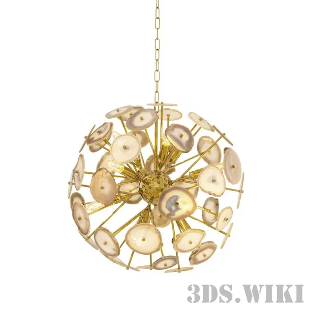 lighting - Eichholtz Chandelier Branquinho 3D Model