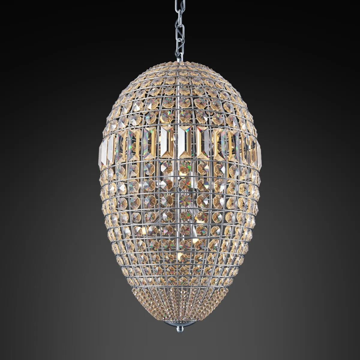 lighting - Elmer Crystal Chandelier Ch084-107 3D Model