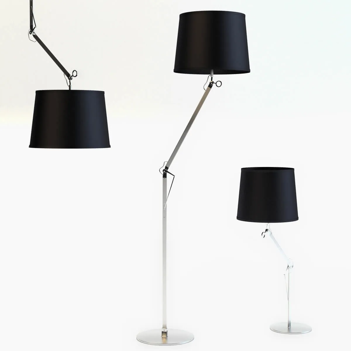 lighting - Eseo Brevi Lamp Set 3D Model
