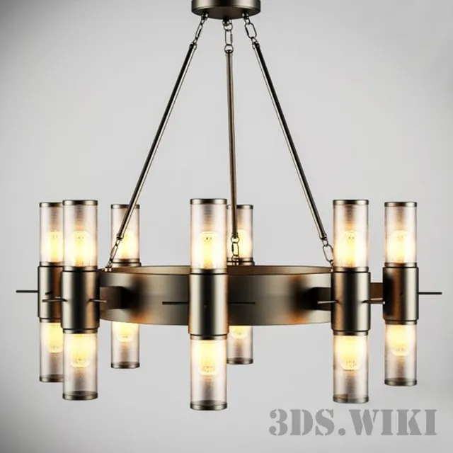 lighting - Fixed Chandelier 3D Model