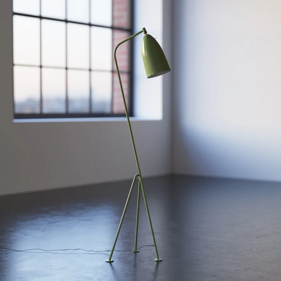 lighting - FK 87 Grasshopper floor lamp 04 3D Model