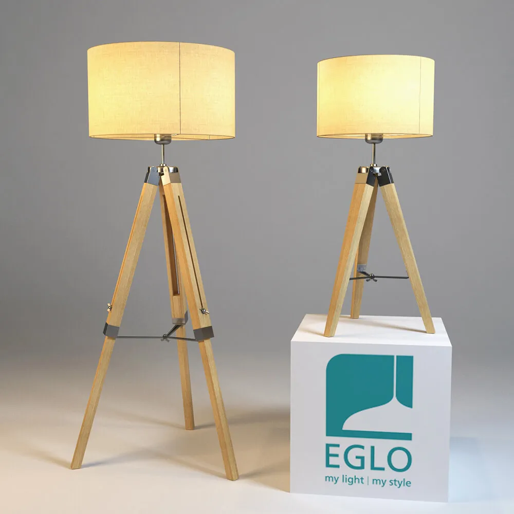 lighting - Floor lamp Eglo LANTADA 3D Model