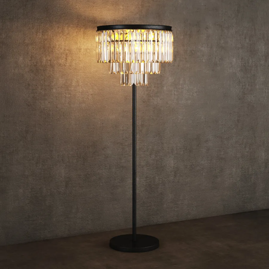 lighting - Floor Lamp FL015-8-ABG 3D Model