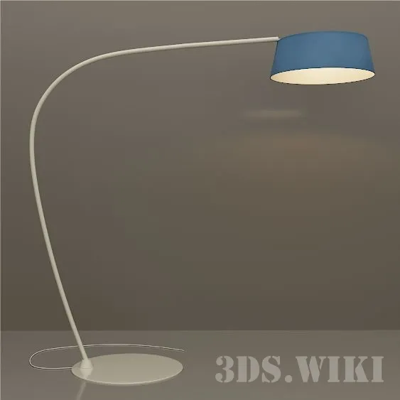 lighting - Floor lamp Linea Light Oxygen FL1 8101 3D Model