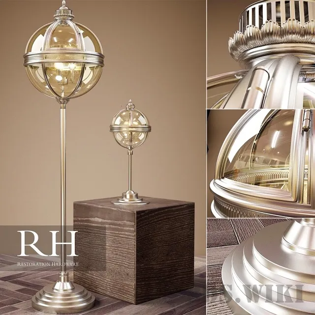 lighting - Floor lamp RH VICTORIA 3D Model