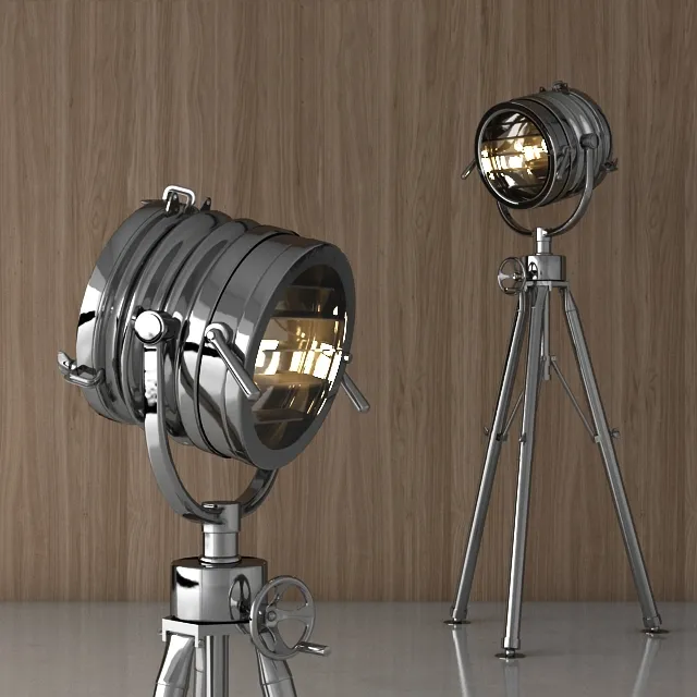 lighting - Floor Lamp Royal Master Sealight (Eichholtz) 3D Model