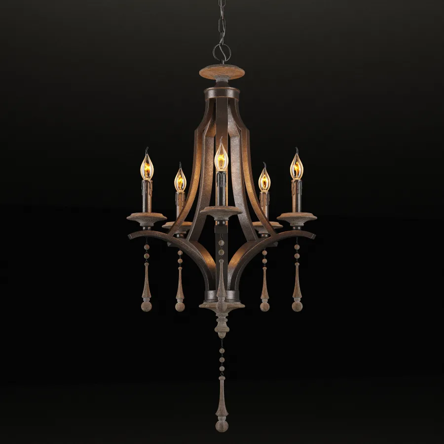 lighting - Gauthier chandelier 78 3D Model