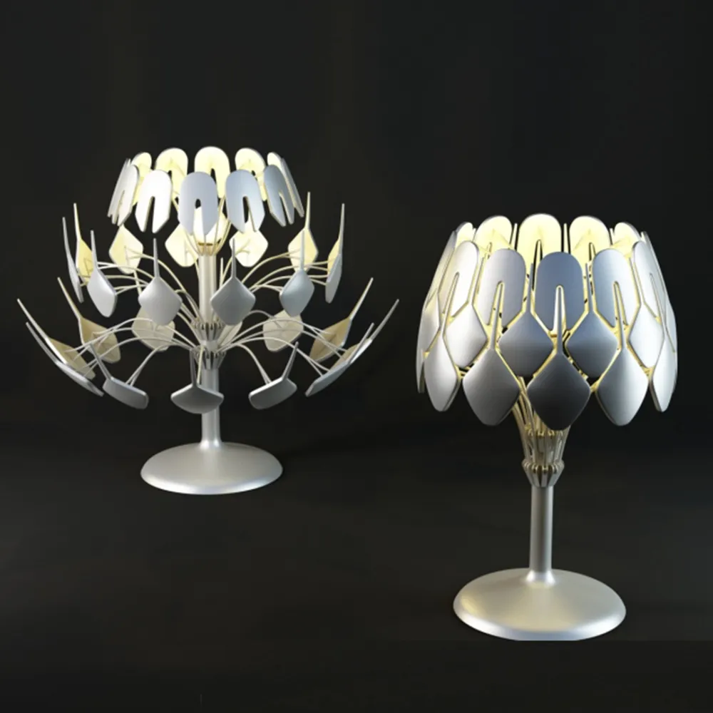 lighting - Glass lamp - Table lamp 3D Model