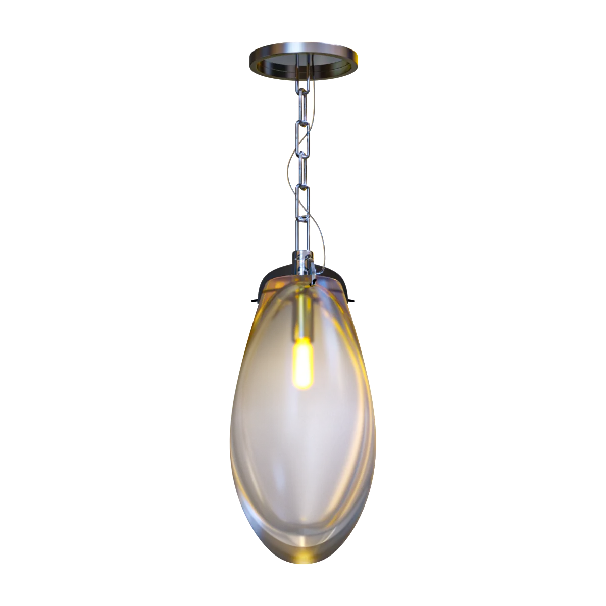 lighting - Glass mini-pendant light 3D Model