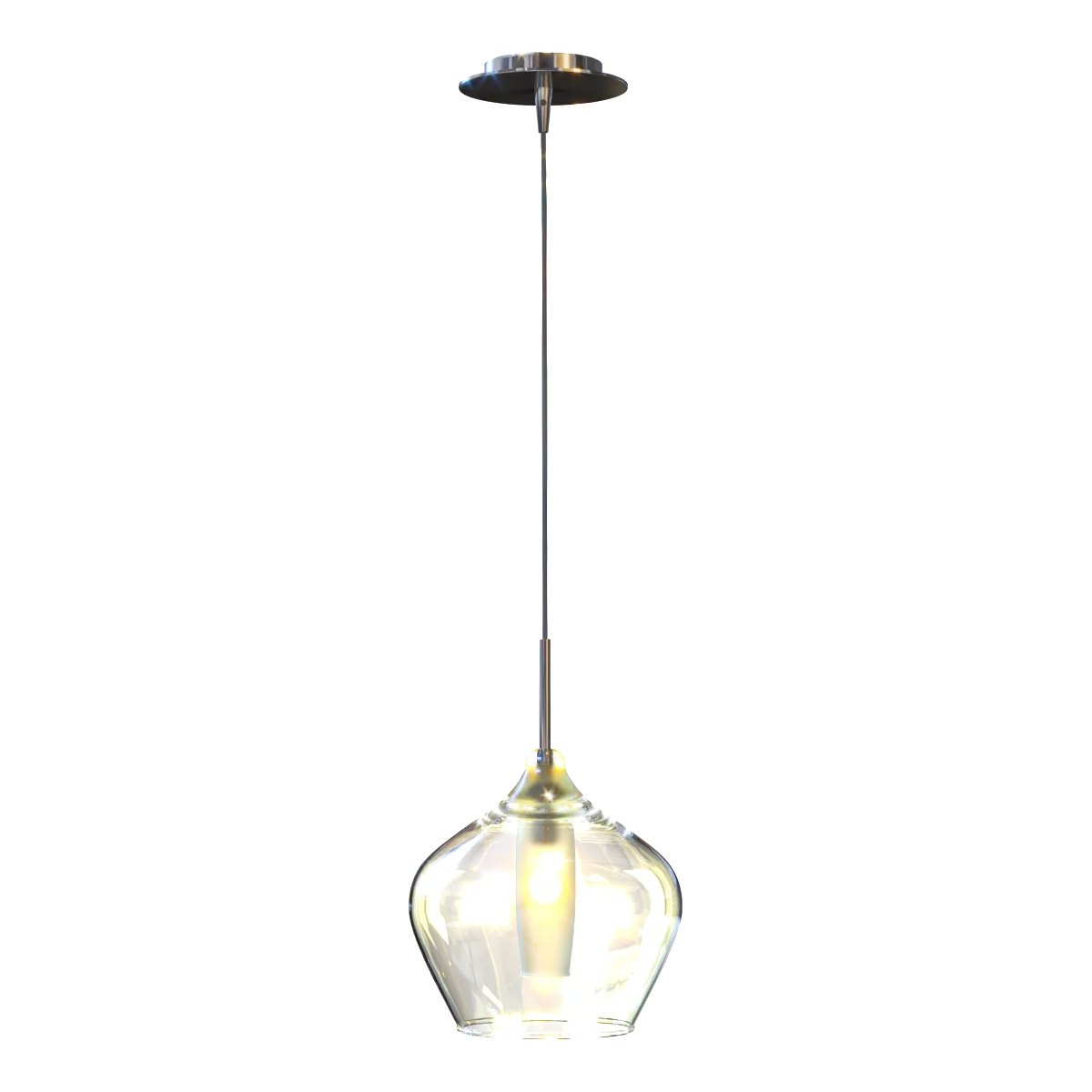 lighting - Glass pendant lamp 3D Model