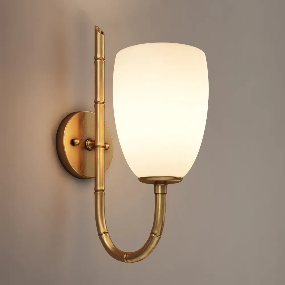 lighting - Gramercy Home  - Adamina sconce SN059-1-BRS 3D Model