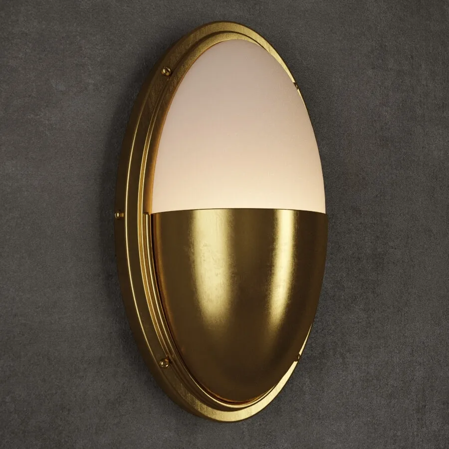 lighting - Gramercy Home - Pascal Sconce SN055-1-BRS 3D Model