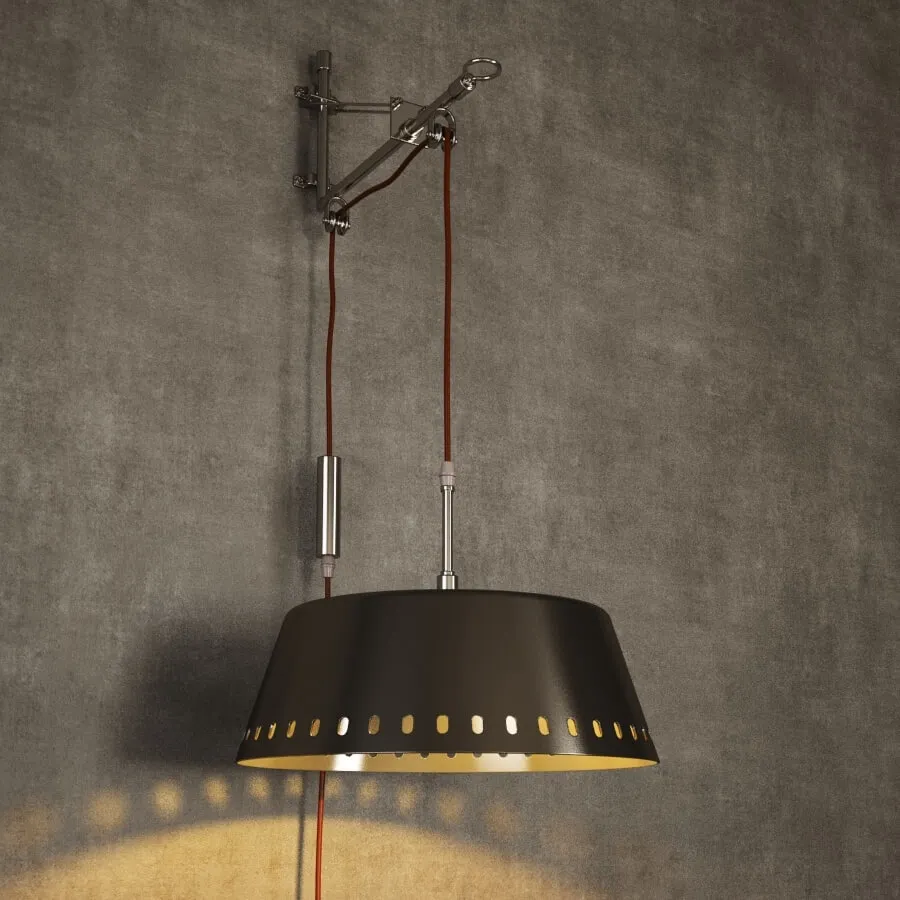 lighting - Gramercy Home  - riddle sconce SN045-1-ABG 3D Model