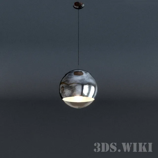 lighting - Hanging lamp Slim 3D Model