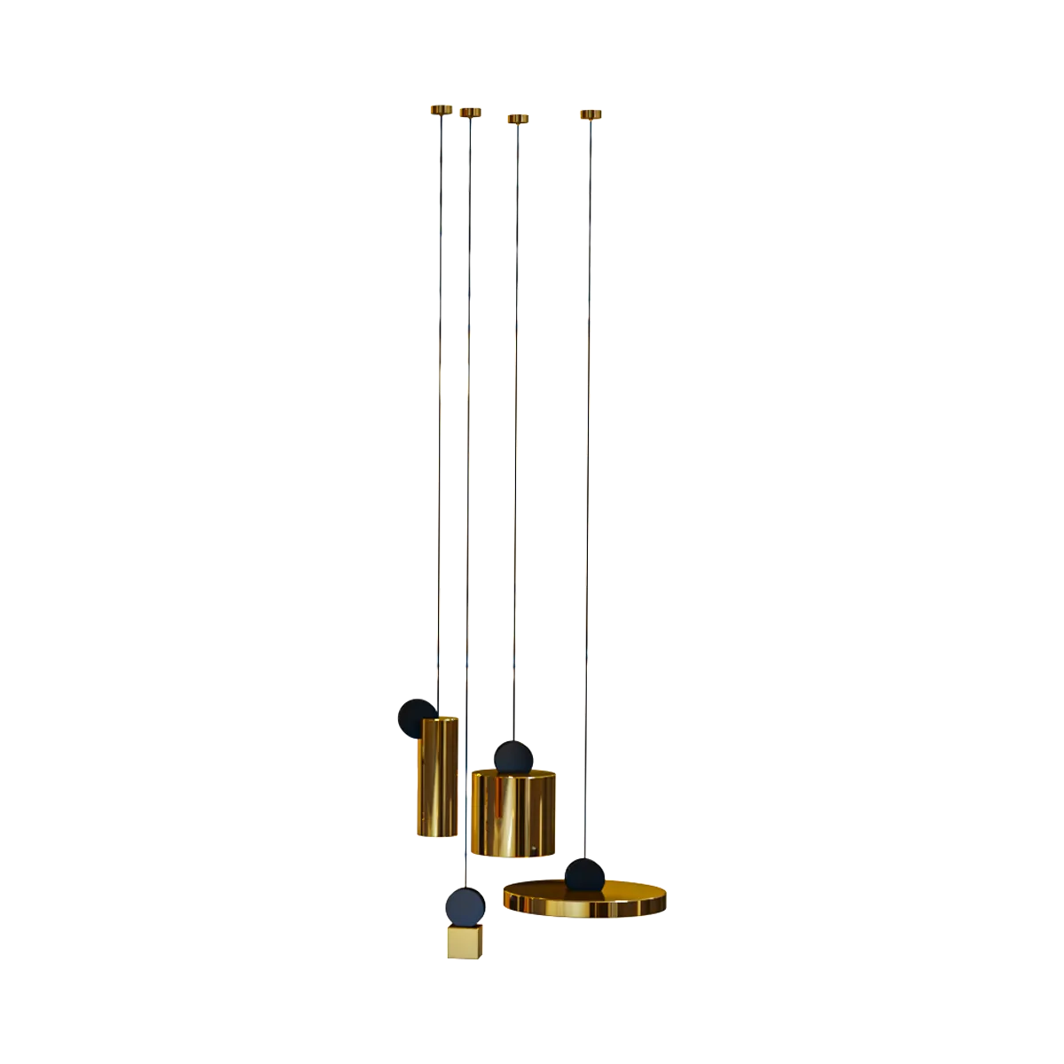 lighting - Hanging lamps 3D Model