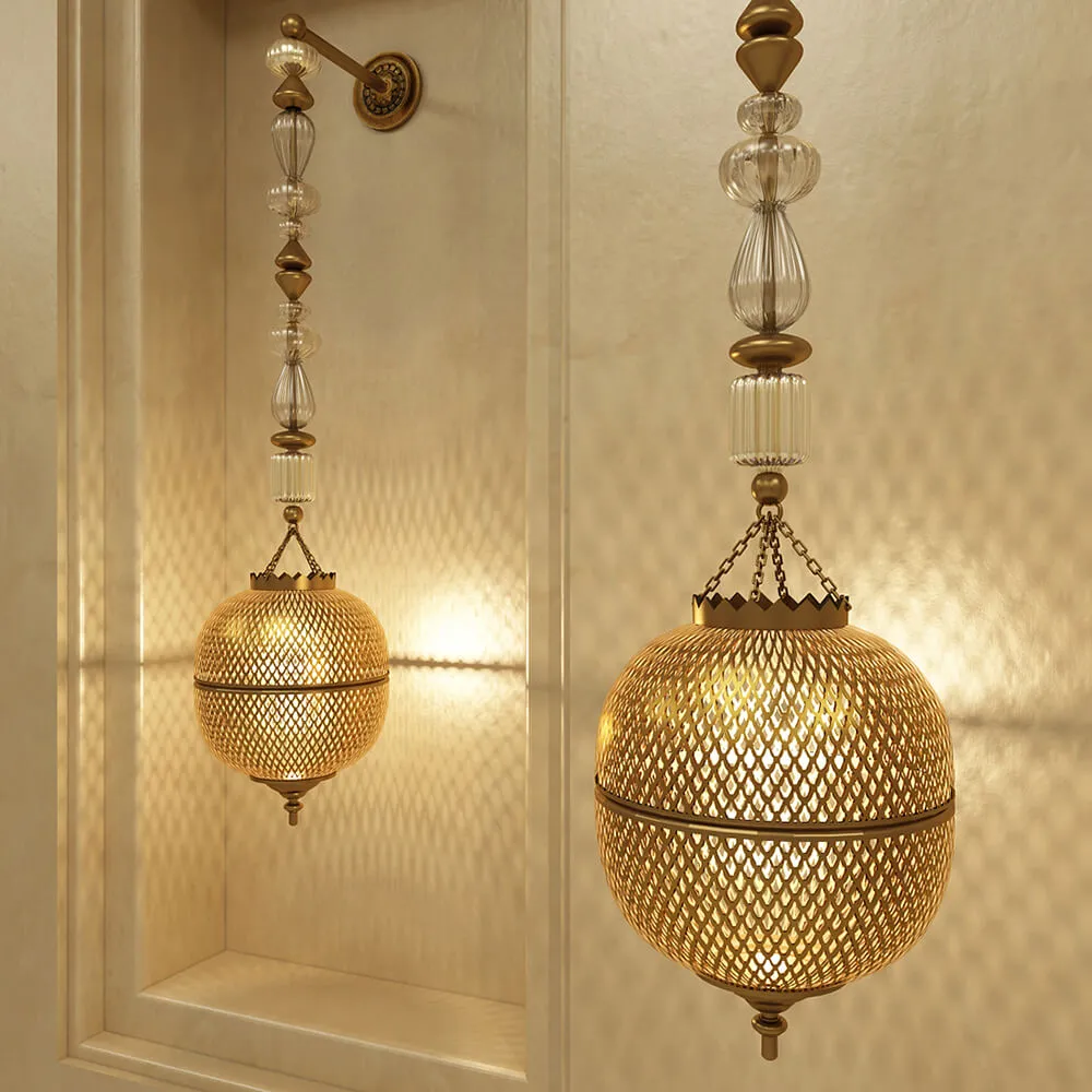 lighting - Hanging Sconce/bra 3D Model