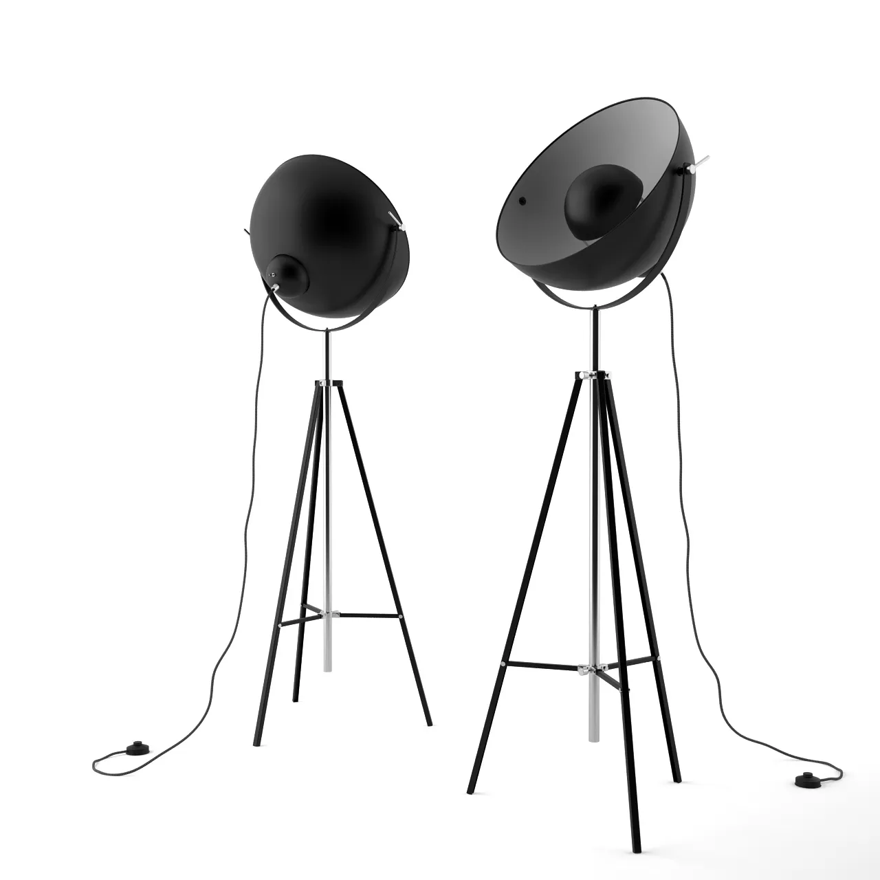 lighting - Hollywood floor lamp 05 3D Model