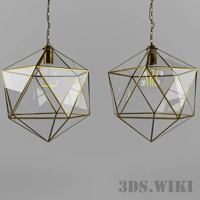 lighting - IDEAL LUX DECA SP1 SMALL 3D Model