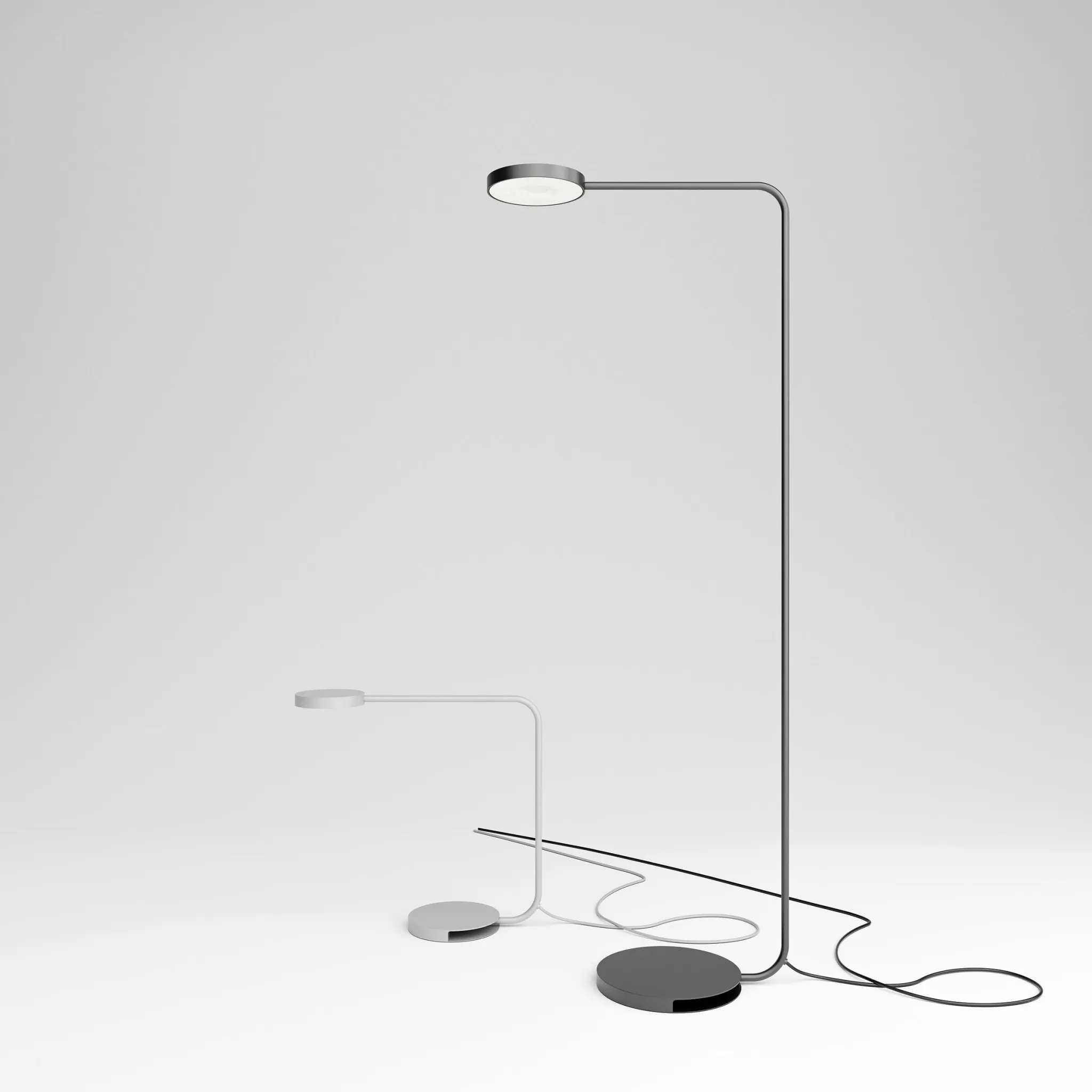 lighting - IKEA Ypreling led lamps (table + floor) 3D Model
