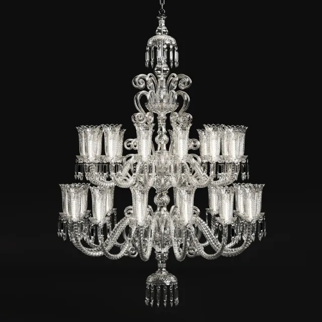 lighting - Imperro Trevi chandelier 015 3D Model