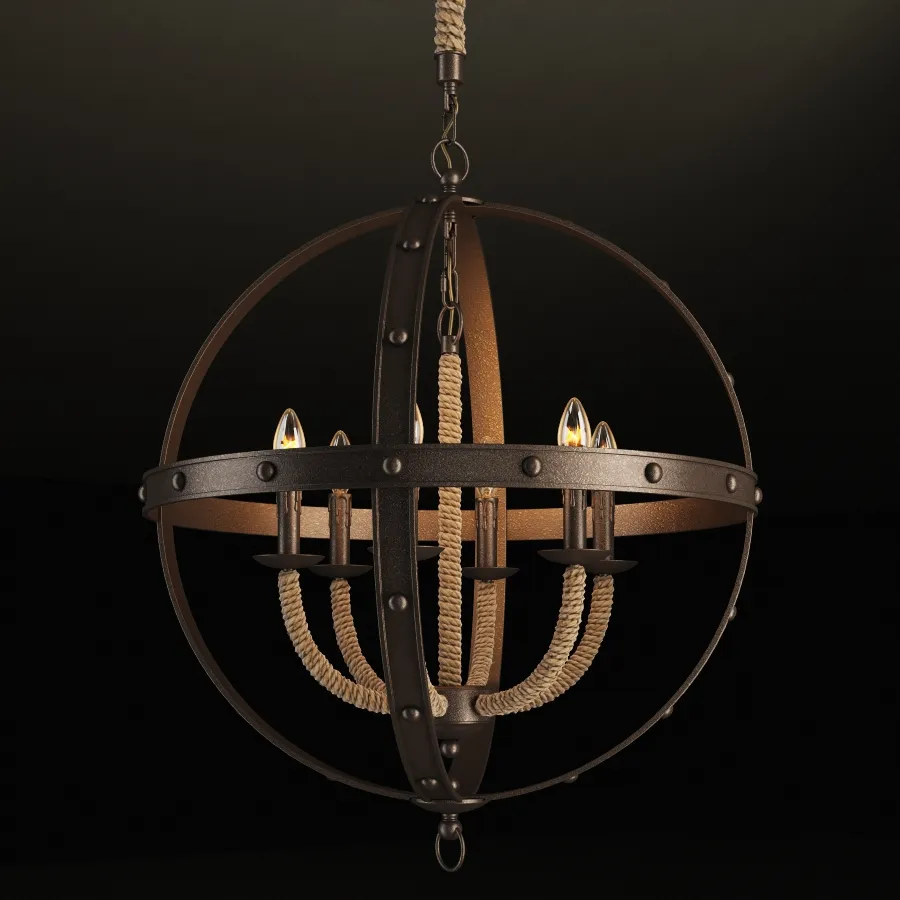 lighting - Lancelot chandelier 075 3D Model