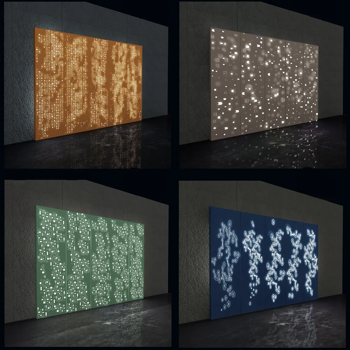 lighting - Light Wall Modules – ISOMI 3D Model