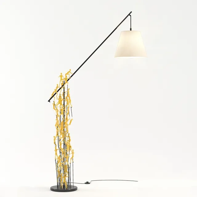 lighting - Little people boomtown  floor lamp of men 3D Model