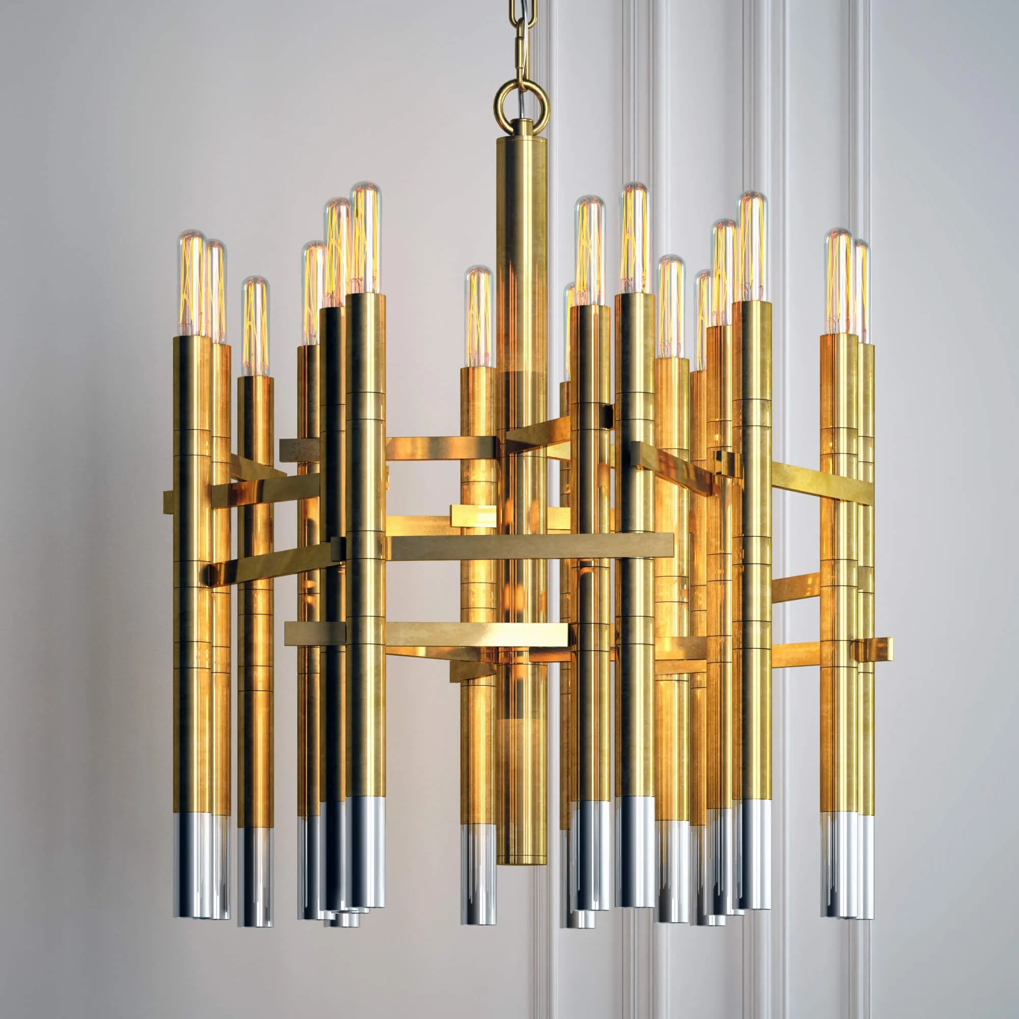 lighting - Lynx Chandelier 25 3D Model