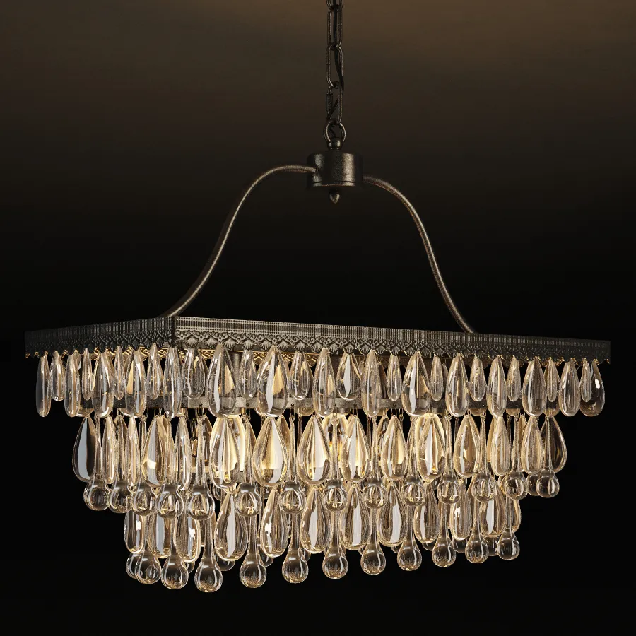lighting - Maria chandelier CH066-3 3D Model