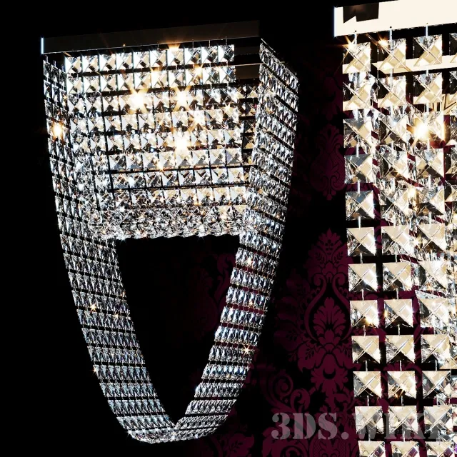 lighting - Masiero chandelier 3D Model